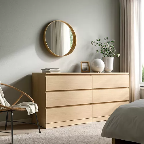 IKEA St. Maarten by IKEA Puerto Rico - STOCKHOLM mirror, oak veneer