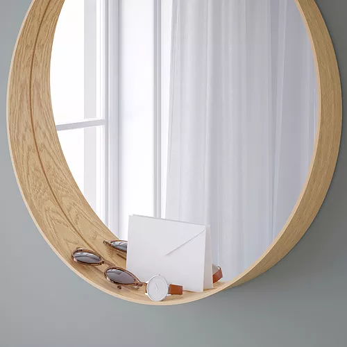 IKEA St. Maarten by IKEA Puerto Rico - STOCKHOLM mirror, oak veneer