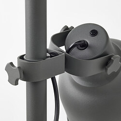 HEKTAR floor lamp with 3-spotlights