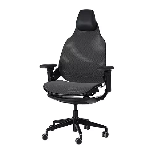 IKEA Ibiza BÄSTBOLL gaming chair, black/Mjuk black