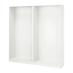 PAX, 3 wardrobe frames, White