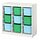 Select colour variation: room divider white/light blue bright green