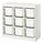 Select colour variation: room divider/white white