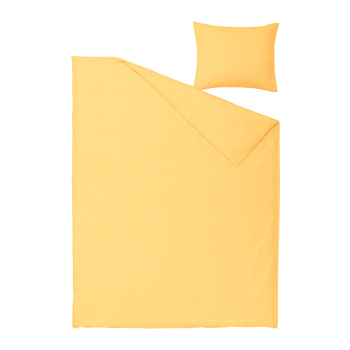 NATTSVÄRMARE Duvet cover for single bed and pillowcase(s)