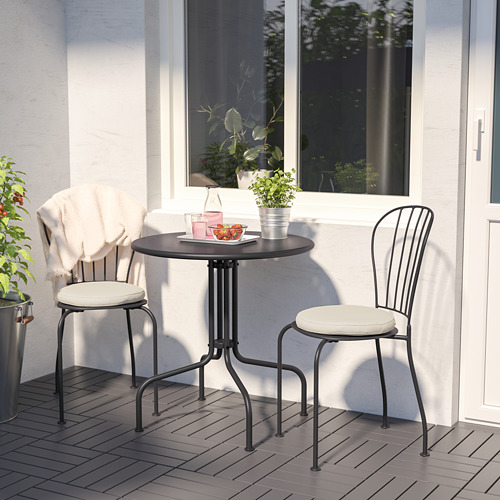 LÄCKÖ, table+2 chairs, outdoor 2 of 5 open dialog
