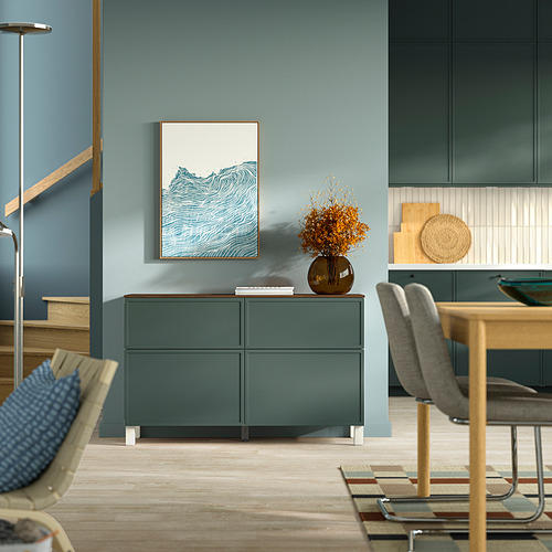 BESTÅ, storage combination w doors/drawers. 4 of 5 open dialog