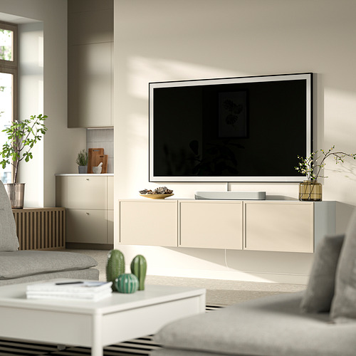 BESTÅ, mueble TV con puertas. 2 de 7 open dialog