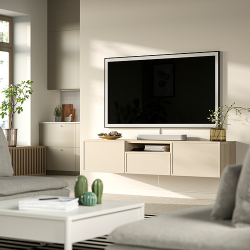 BESTÅ, combinación de mueble para TV. 2 de 7 open dialog