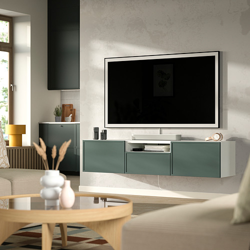 BESTÅ, combinación de mueble para TV. 2 de 7 open dialog