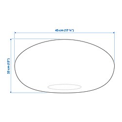 Ilustración de medidas - SANDARED puf