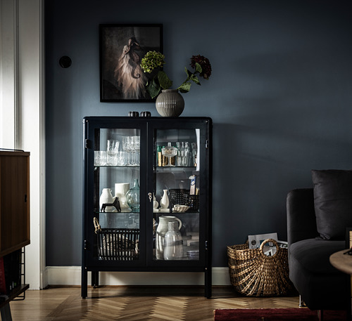 FABRIKÖR, glass-door cabinet 4 of 9 open dialog