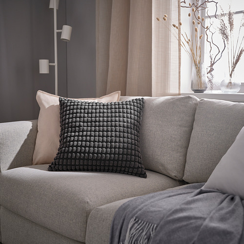 SVARTPOPPEL, cushion cover. 4 of 4 open dialog