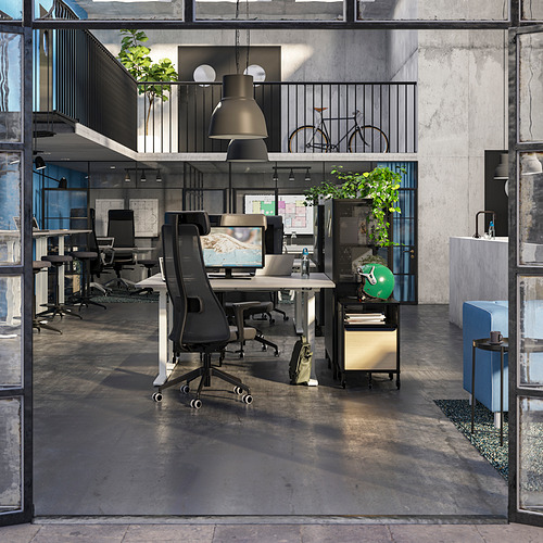 JÄRVFJÄLLET, silla de trabajo con reposabrazos 5 de 16 open dialog