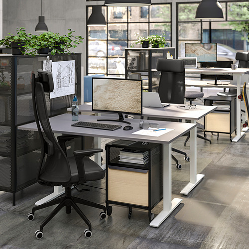 JÄRVFJÄLLET, office chair with armrests 5 of 13 open dialog