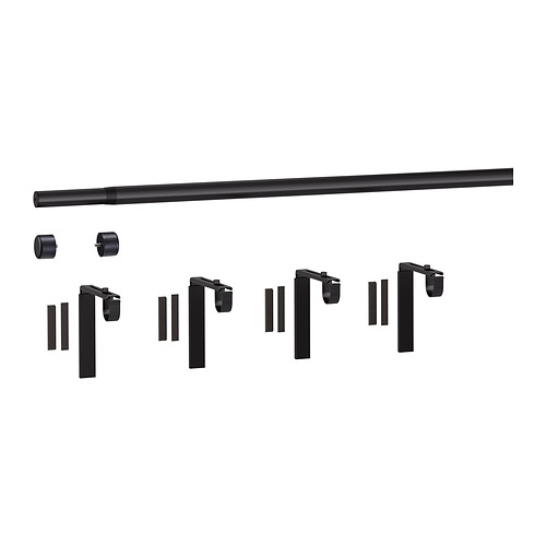 HUGAD, curtain rod combination. 2 of 2 open dialog