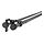Select colour variation: with wall/ceiling brackets/with finials black