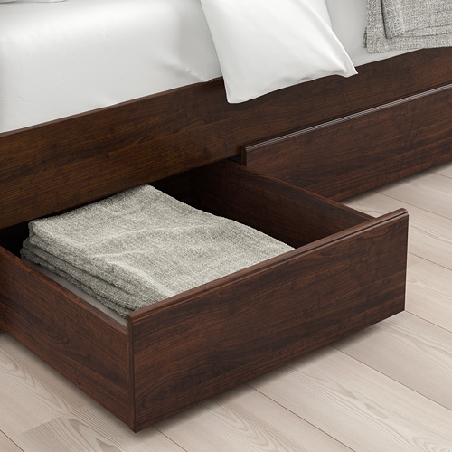 SONGESAND, bed frame with 2 storage boxes 8 of 11 open dialog