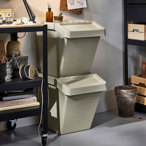 SORTERA, cubo de clasificación con tapa. 6 de 8 open dialog