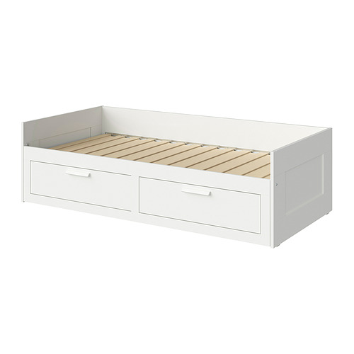 BRIMNES, daybed frame with 2 drawers 1 of 8 open dialog
