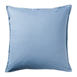 BLÅGRAN Funda de cojín, azul, blanco IKEA BLÅGRAN Funda de cojín, azul, blanco IKEA