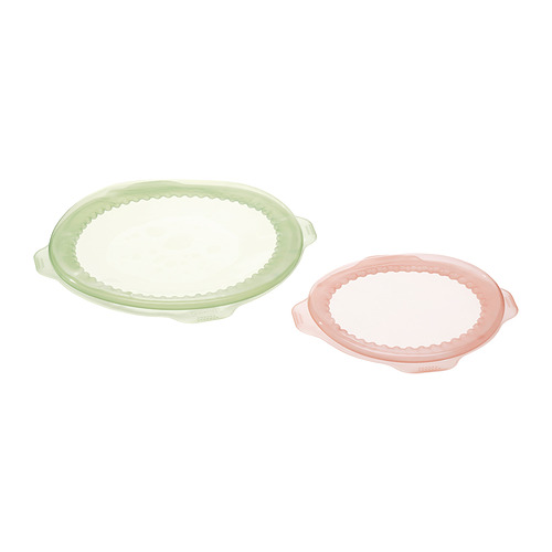 ÖVERMÄTT, food cover, set of 2 1 of 4 open dialog
