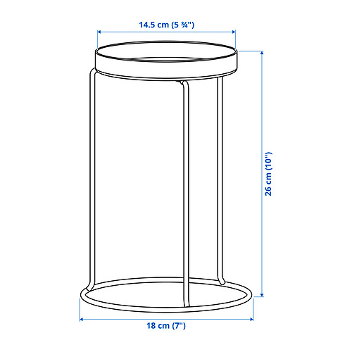LÅNGNÄBB, soporte para plantas. 5 de 5 open dialog