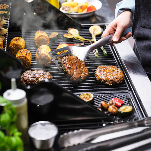 GRILLTIDER, utensilios para barbacoa, 2 piezas. 4 de 5 open dialog