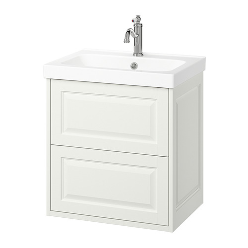 TÄNNFORSEN / ORRSJÖN, mueble de baño con lavabo y cajones 1 de 7 open dialog