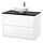Current variation: high gloss white/black marble effect