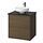 Select colour variation: brown oak effect/black marble effect