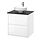 Current variation: high gloss white/black marble effect