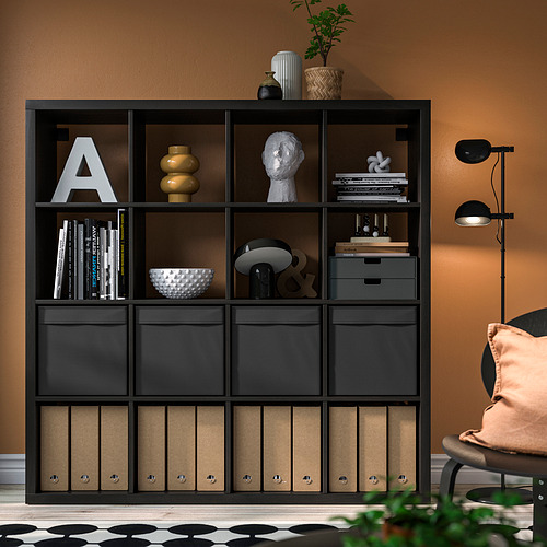 KALLAX, shelf unit with 4 inserts. 8 of 8 open dialog