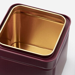 BLOMNING tin with lid