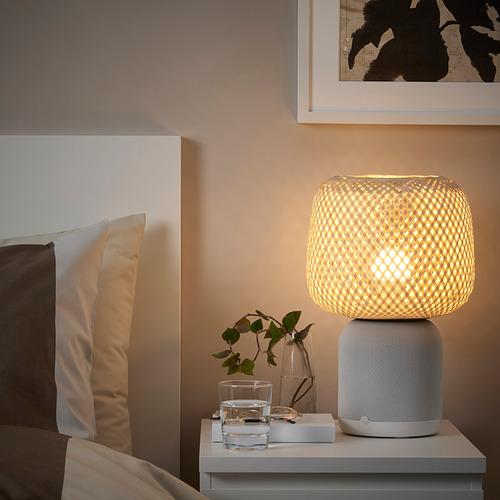 SYMFONISK, shade for speaker lamp base 4 of 5 open dialog