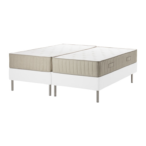 ESPEVÄR/VATNESTRÖM base cama 180 cm con somier y colchón