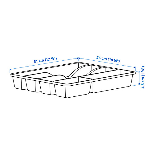 SMÄCKER, flatware tray 5 of 5 open dialog