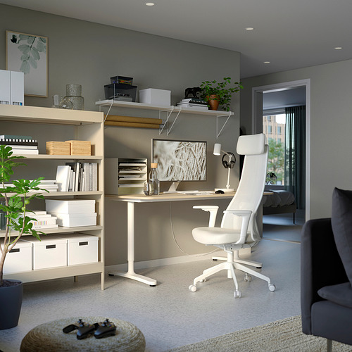 JÄRVFJÄLLET, office chair with armrests 7 of 16 open dialog