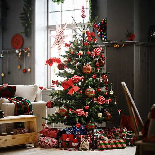 VINTERFINT, árbol Navidad artificial. 2 de 4 open dialog