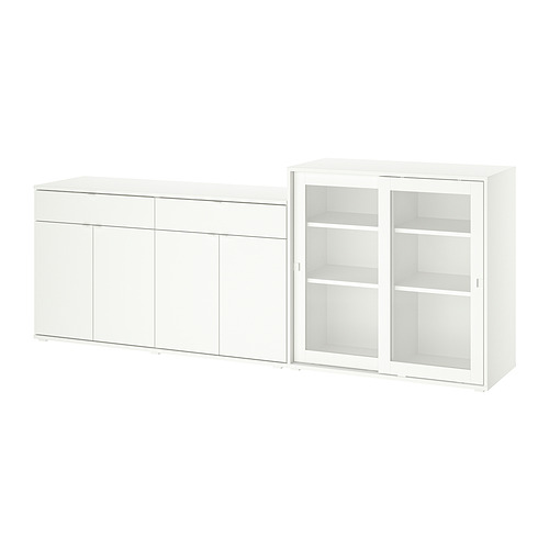 VIHALS, storage combination w/glass doors 1 of 4 open dialog