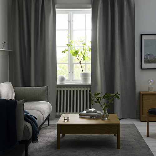 VILBORG, room darkening curtains, 1 pair 3 of 6 open dialog