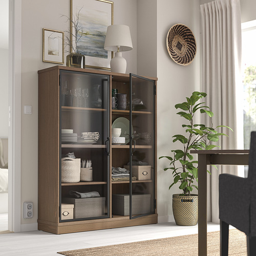 LANESUND, glass-door cabinet 2 of 9 open dialog