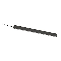ÖVERSIDAN, LED wardrobe lighting strp w sensor, Dark grey