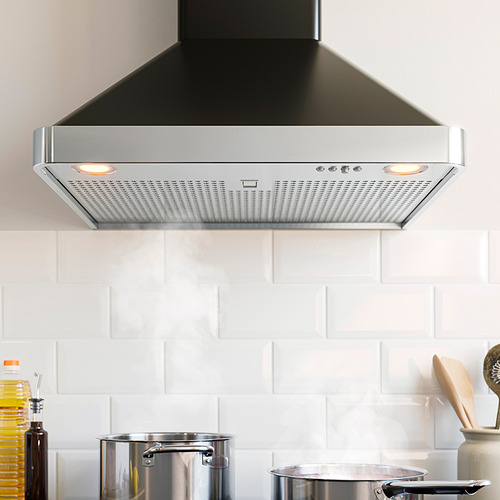 NILSBYN, wall mounted range hood. 3 of 8 open dialog