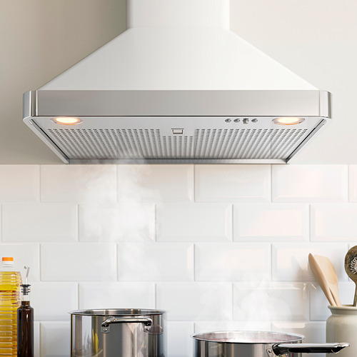 NILSBYN, wall mounted range hood. 3 of 8 open dialog