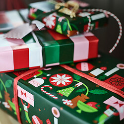VINTERFINT gift wrap, roll