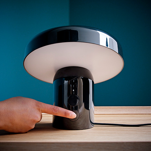 BLOMPRAKT, lámpara con altavoz Bluetooth. 8 de 8 open dialog