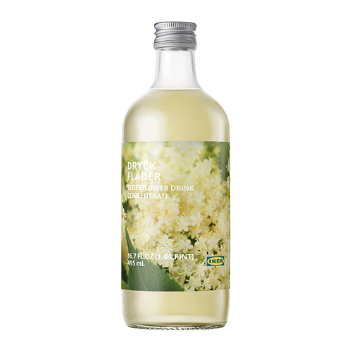 DRYCK FLÄDER, elderflower syrup. 1 of 11 open dialog