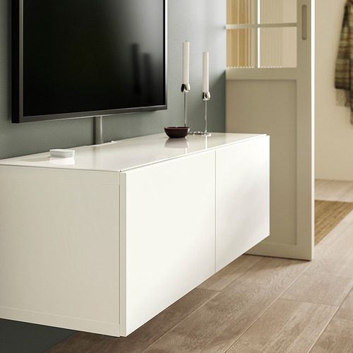 BESTÅ, top panel for TV. 3 of 6 open dialog