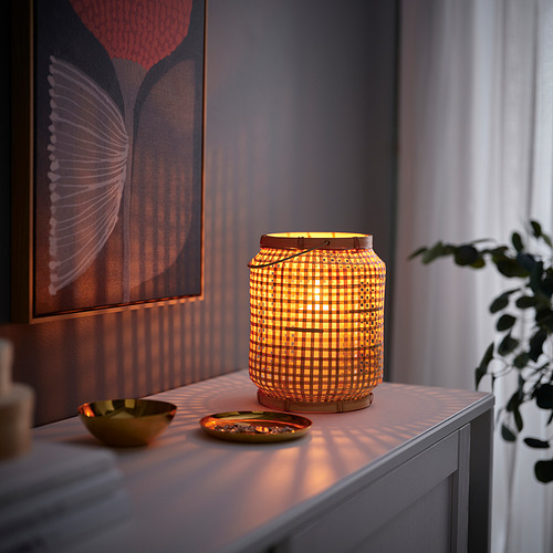 PÅVEFINK, lantern for pillar candle. 2 of 4 open dialog