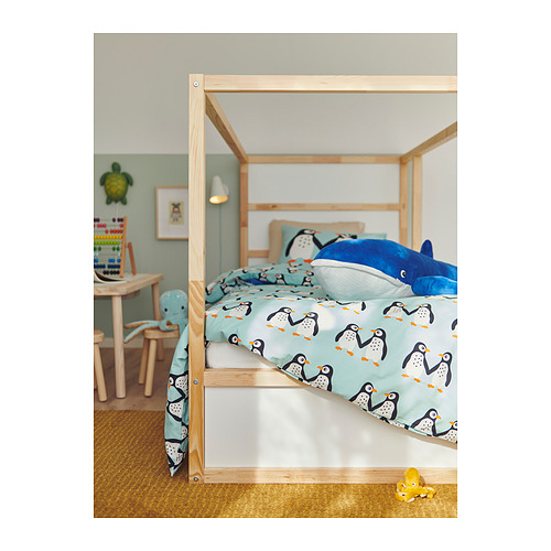 BLÅVINGAD, duvet cover and pillowcase(s) 9 of 11 open dialog
